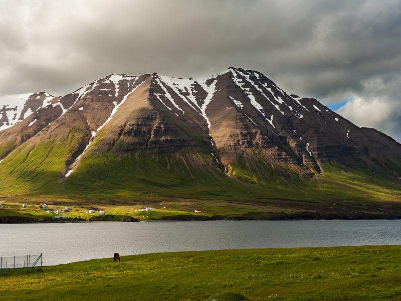 Olafsfjordur (Ólafsfjörður) Fishing Town